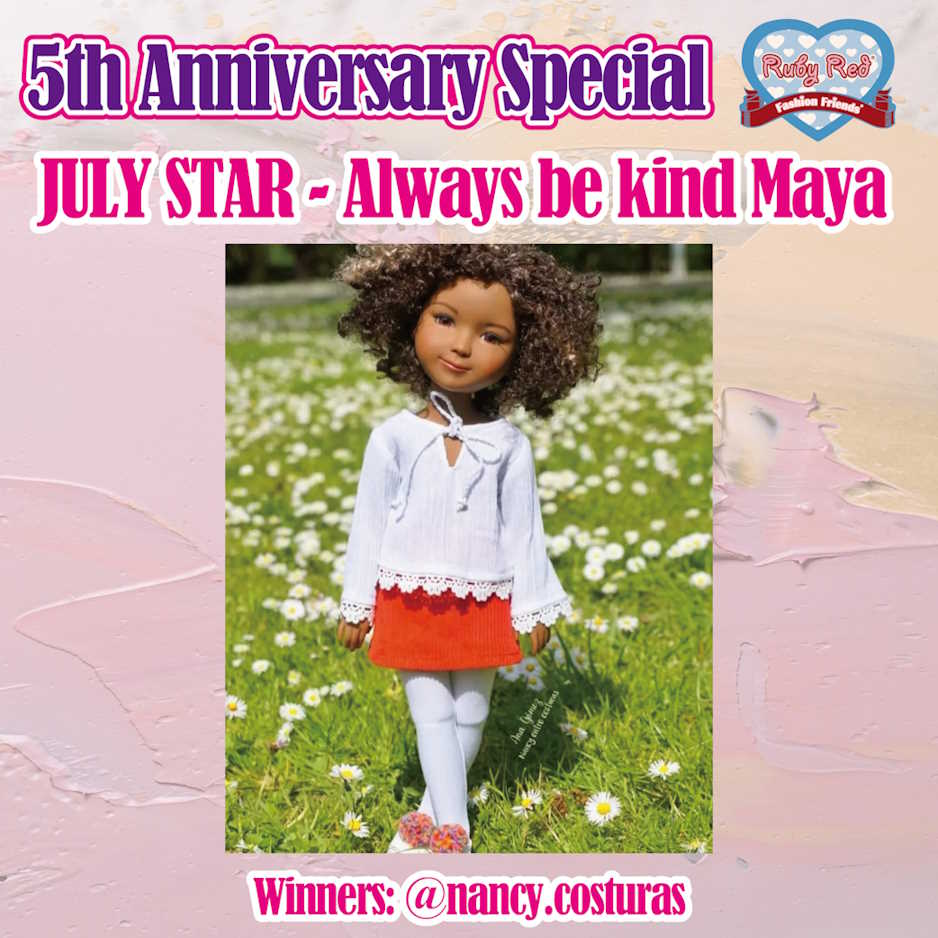 Ruby Red Fashion Friends Dolls - Photo of the month winner - Jul 2024